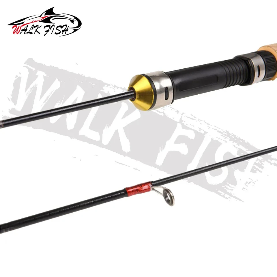 WALK FISH-Mini caña de pescar telescópica ultraligera, mango de espuma de hielo, 60cm, Invierno - imagen 4