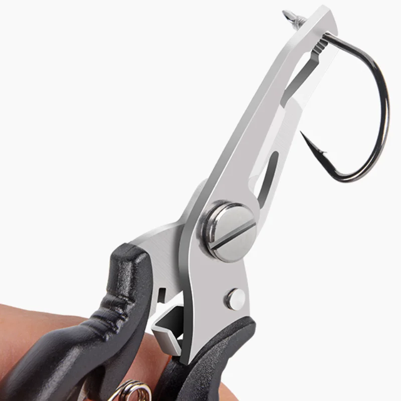Alicates para aparejos de invierno, tijeras para tejer moscas, juego de trenzas, pinzas para pescado, alicates de pesca multifunción, herramientas, accesorios - imagen 4