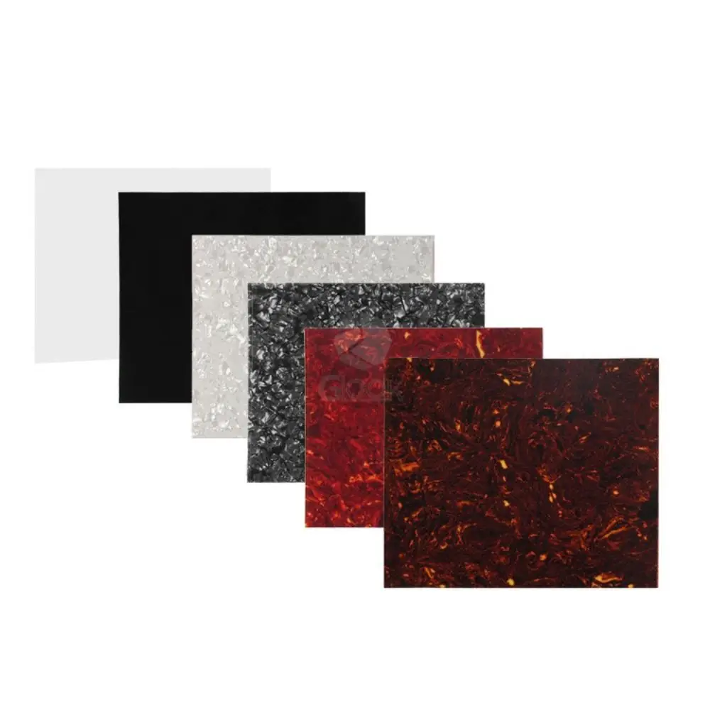 Golpeador de guitarra profesional DIY, hoja en blanco de 20x17cm, película protectora autoadhesiva para guitarra, pegatina decorativa de guitarra fina de Color - imagen 3