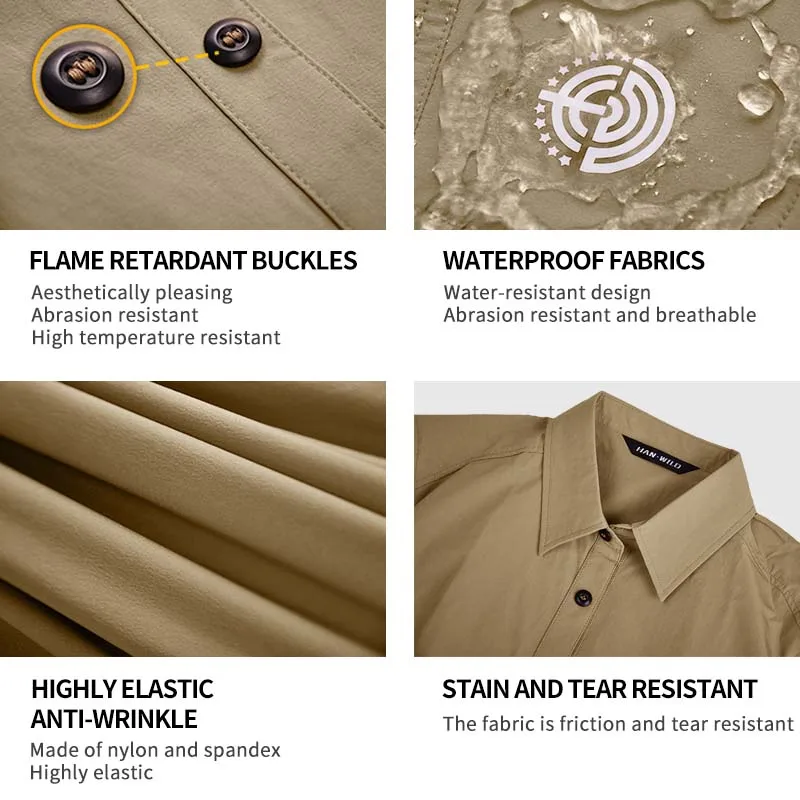 Trajes tácticos al aire libre, ropa de trabajo, deporte para hombres, tácticas de escalada informales, camisas de combate, pantalones Cargo, trajes informales verdes ligeros - imagen 4