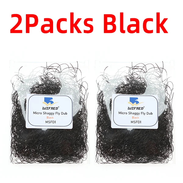 2 Packs Black