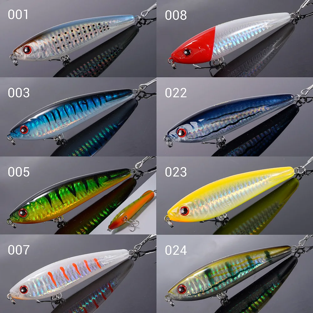 NOEBY 95S Stickbait Wobbler 95mm 25g hundimiento lápiz pesado señuelo de pesca cebo Artificial de agua salada peces muertos Señuelos de pesca de caída - imagen 4