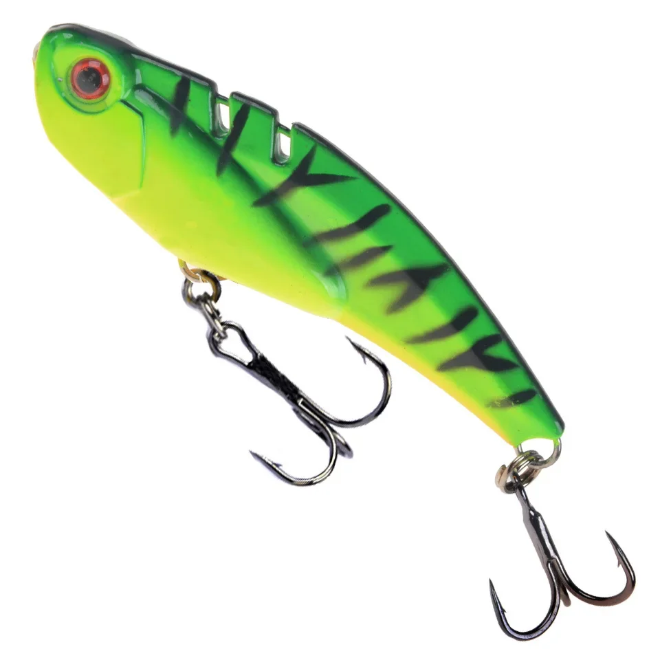 Señuelo de pesca VIB duro para buceo, 70mm, 20g, Wobbler Ice, Wobbler, Invierno - imagen 5