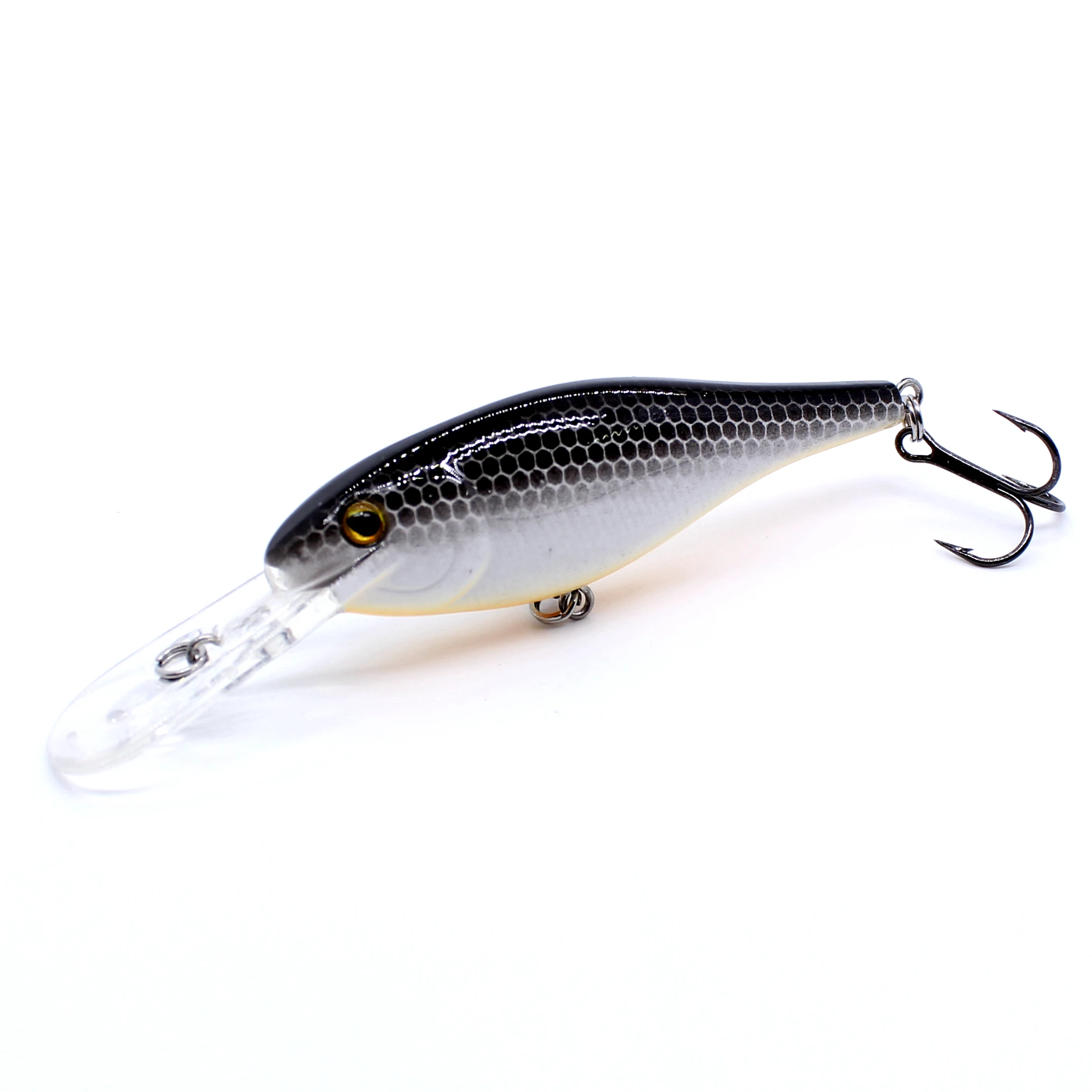 AOCLU Crankbait Wobblers 70mm 8,7g sábalo flotante cebo duro Minnow profundidad 1,5-3,3 m señuelo de pesca anzuelos VMC 6 colores calidad de aparejos - imagen 2