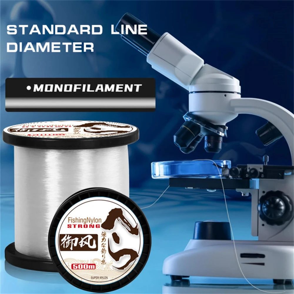 ZUKIBO 500M 1000M 3000M revestimiento de fluorocarbono lubina Japón hilo de pescar de nailon línea de monofilamento súper fuerte línea de pesca con mosca pesca - imagen 2