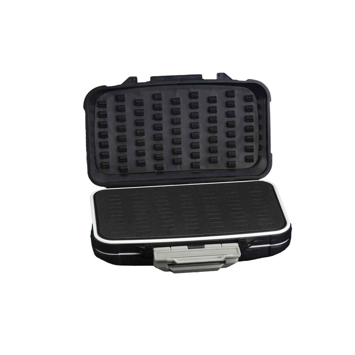 Caja de aparejos de pesca impermeable, caja de cebo de apertura y cierre de doble cara, gancho multifuncional y caja de accesorios de cebo - imagen 5