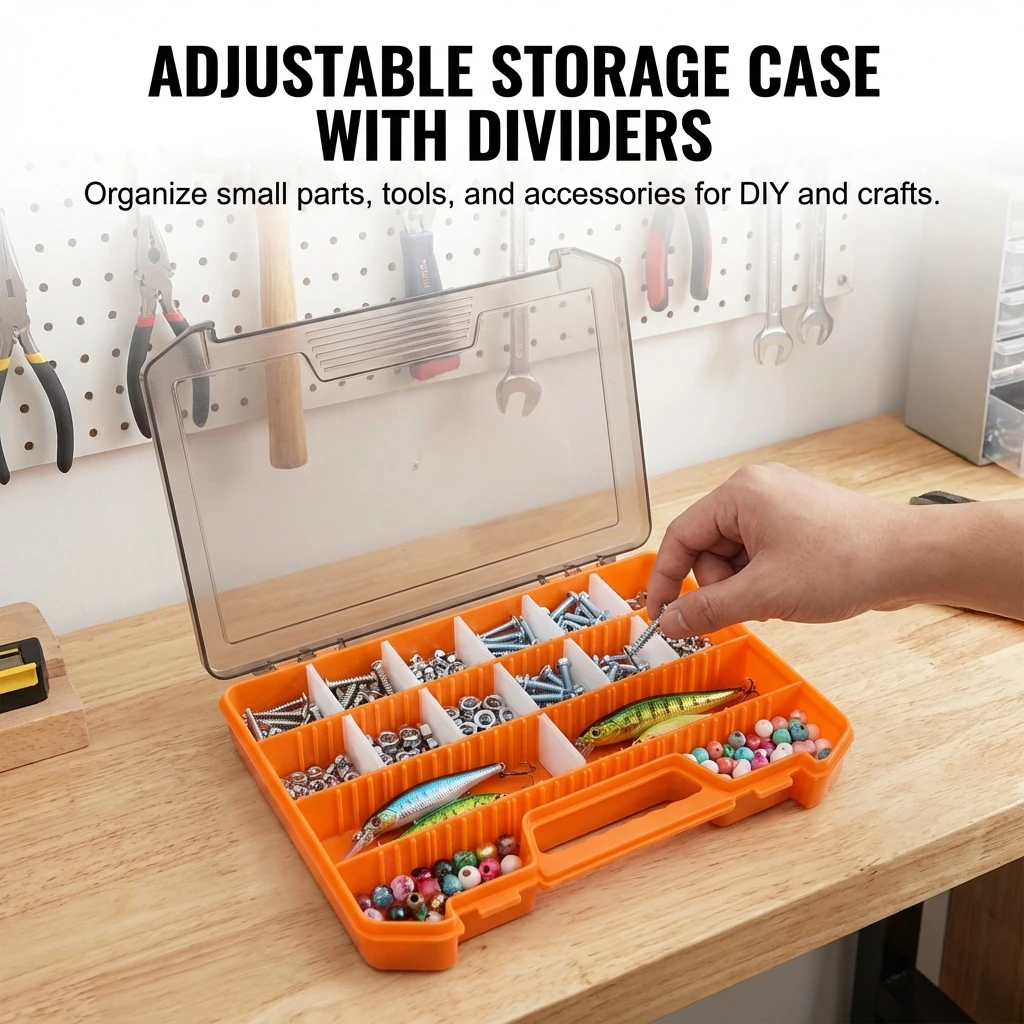 Caja Señuelos Portátil Multifuncional – Pencil, Jig y VIB - imagen 2