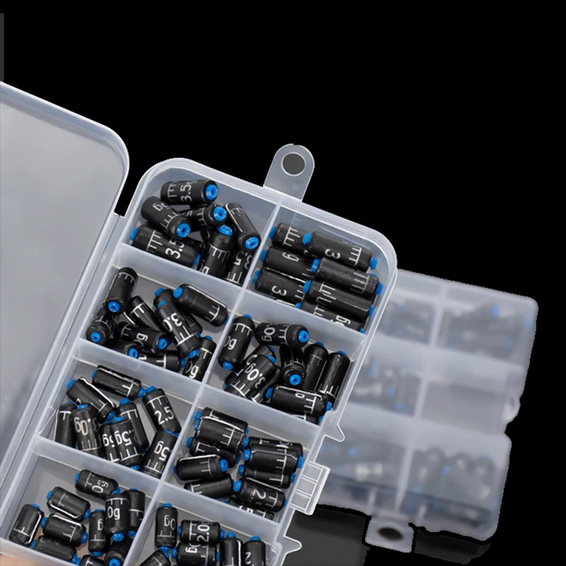 Aorace 50/100 Uds 1,5G-3,5G escala mesa de plomo pesca plomo cuero escala plomo accesorios de equipo de pesca al por mayor - imagen 2