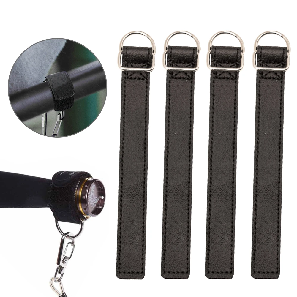 Soporte para caña de pescar, 2/4 Uds., 15cm, correas para caña de pescar, sujetador para tirantes de carpa, accesorios para cañas de pescar de neopreno