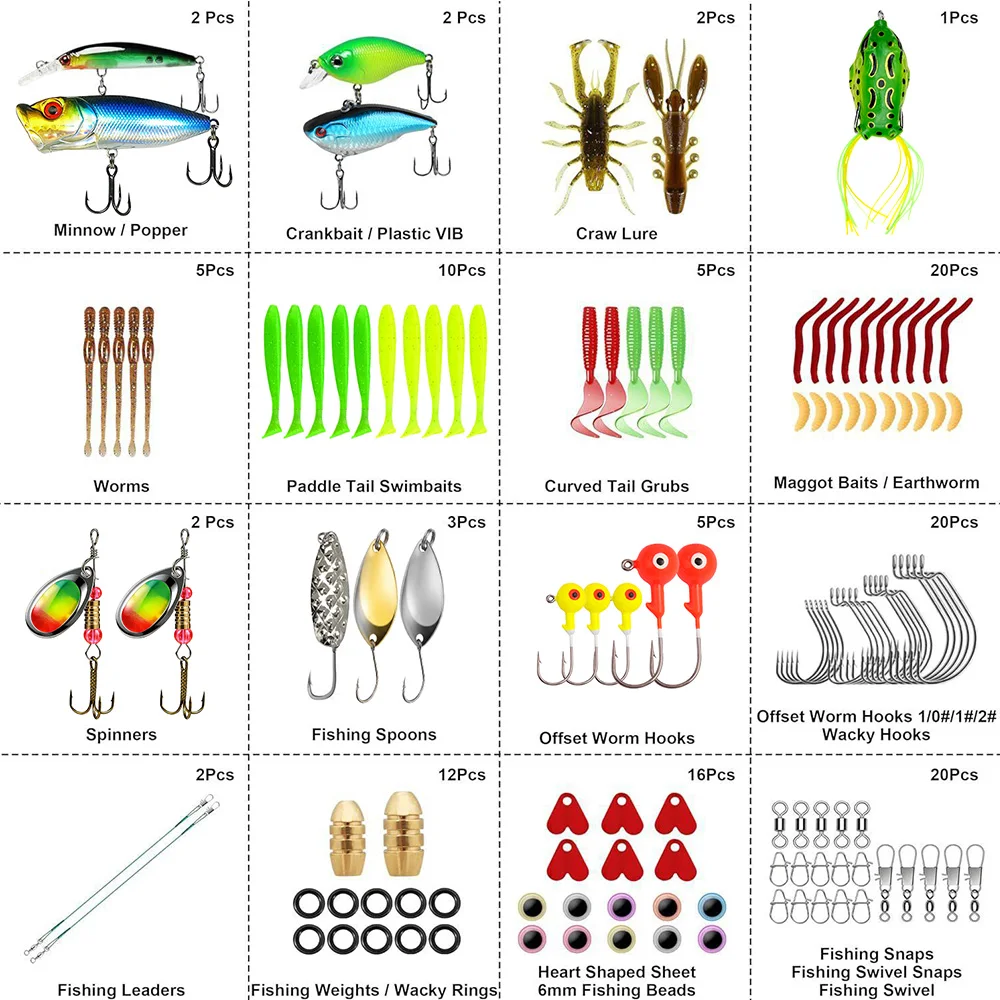Kit aparejos spinning Thornsline – Caja, plomos y esmerillones - imagen 5