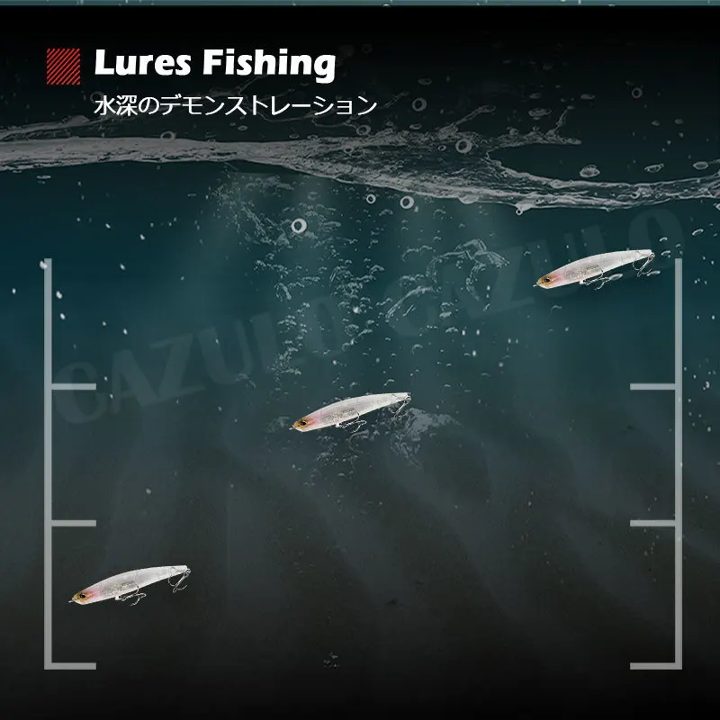 Lápiz De hundimiento lento, señuelo De Pesca De largo alcance, 8,7g, 68mm, Isca, Artificial, Macro, Accesorios De Pesca, herramienta Leurre - imagen 5