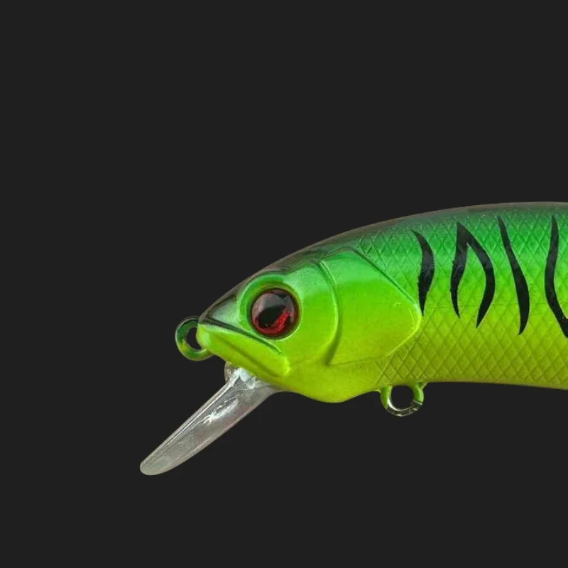 Señuelo de Pesca de manivela Minnow, cebo duro flotante de 63mm/9g, cebo Artificial ABS, Wobbler Crankbait, carpa, perca, aparejos de Pesca, 1Pc - imagen 3