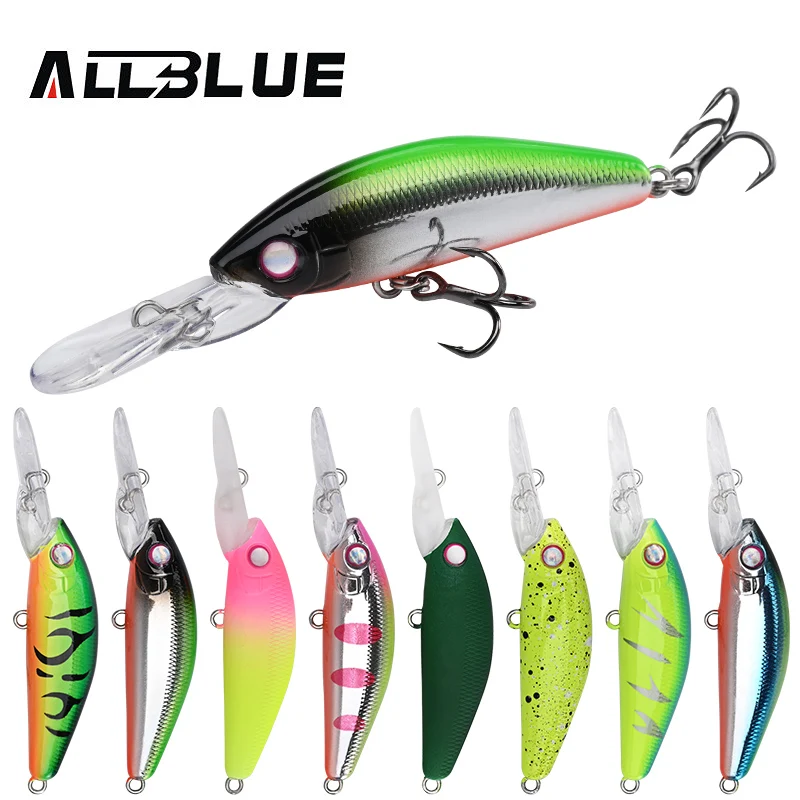 ALLBLUE NightFog Z 42S-DR señuelo de pesca de pececillo de hundimiento pesado cebo duro Artificial de fundición larga aparejos de pesca en roca de agua dulce - imagen 2