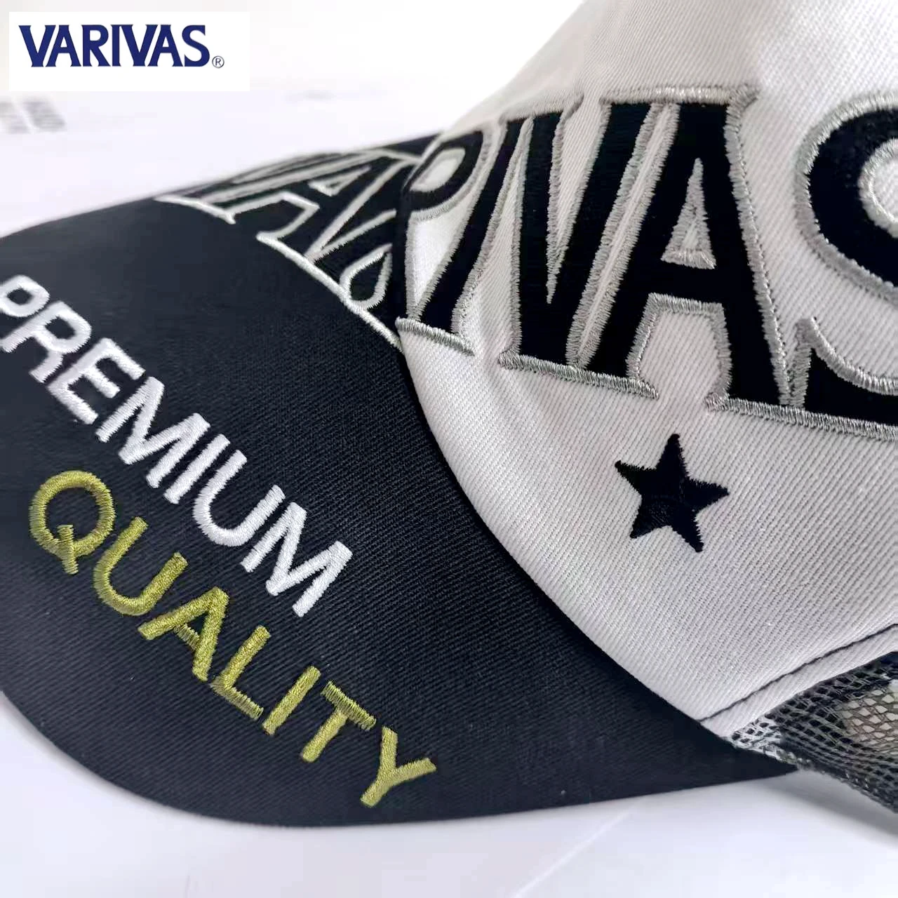Gorra de pesca Varivas – Protección solar ajustable camuflaje - imagen 4