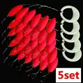 5 set red