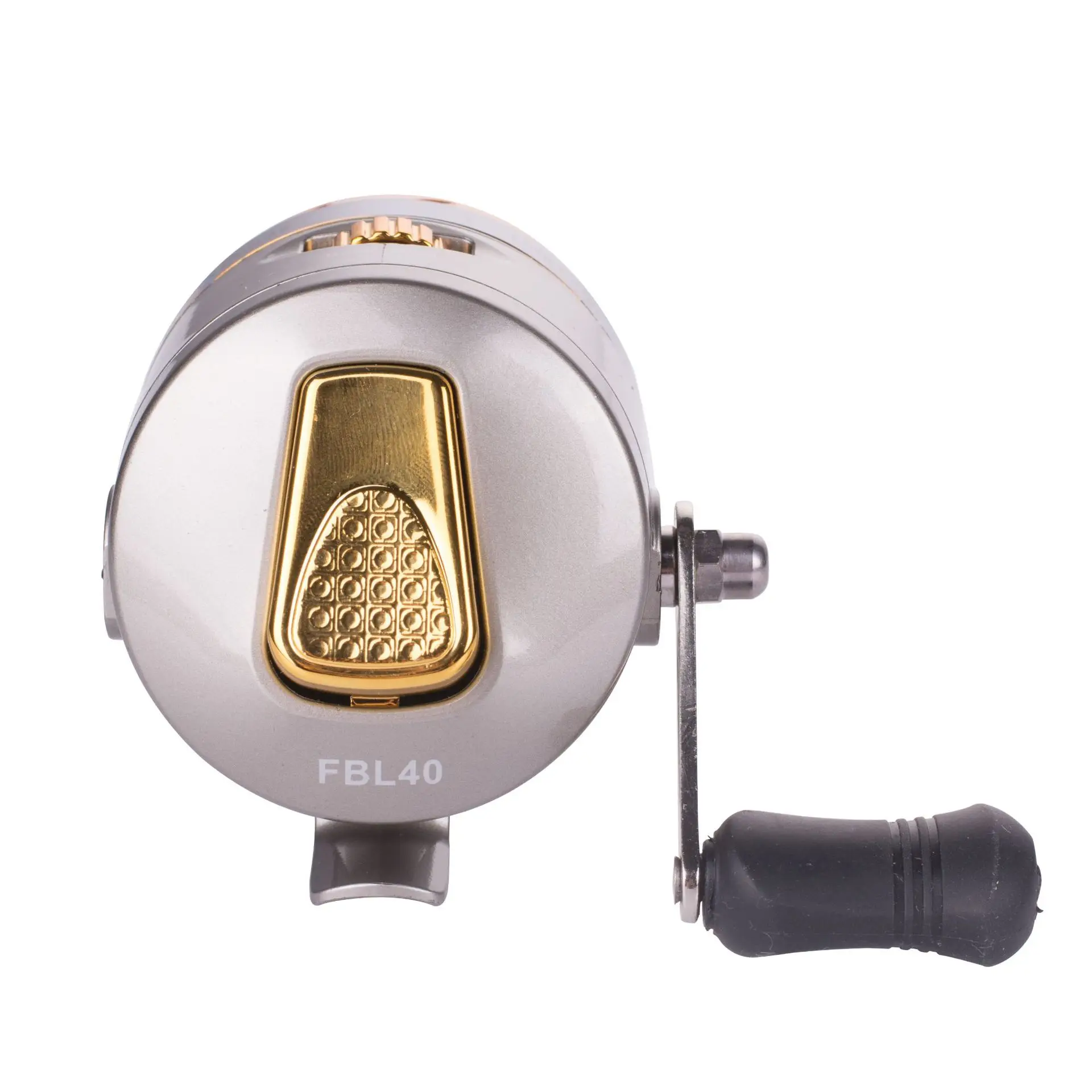 Carrete de pesca de tirachinas, rueda de mano giratoria, carrete cerrado de caza al aire libre con línea - imagen 4