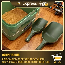Cuchara de lanzamiento de cebo, herramienta de pesca de carpa para alimentar partículas, señuelo de pesca de carpa Bonito, pala de fundición para Spomb