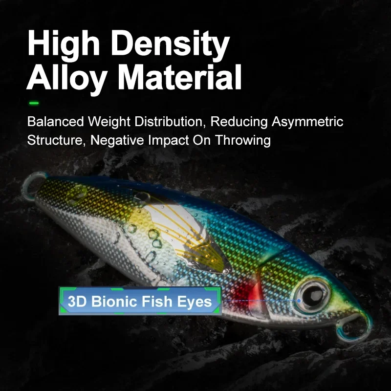 1 Uds nuevo Metal Micro fregadero lento calidad Metal Jigging señuelo de pesca Dubstep con ala piel atún lubina cuchara Jig mar barco señuelo 120g - imagen 4
