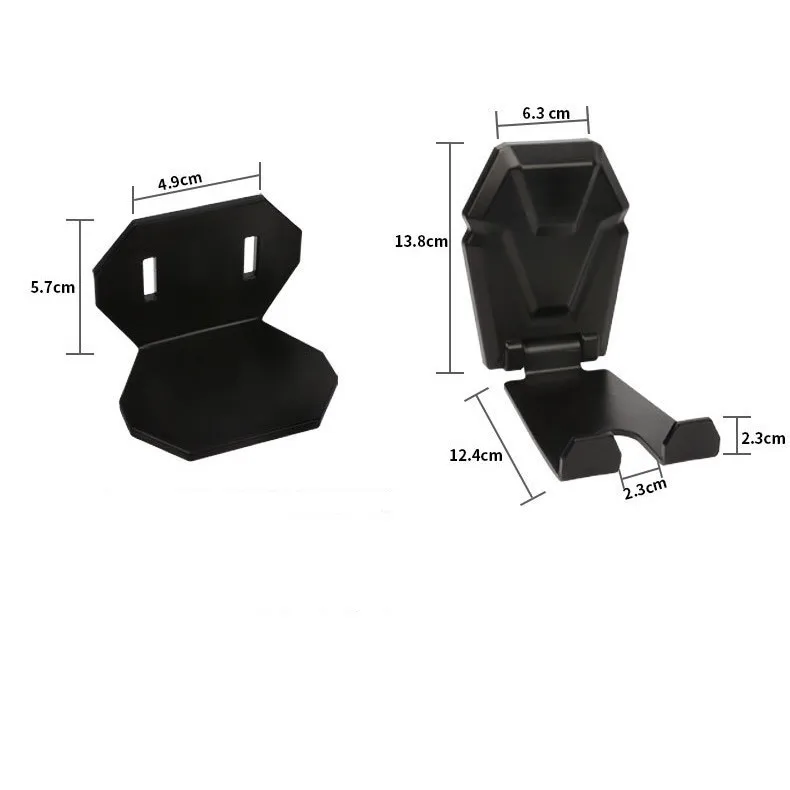 Gancho de pared plegable para bicicleta, soporte para candado de Pedal de bicicleta, estante de almacenamiento montado en la pared para neumáticos, colgador de suministros de ciclismo, novedad de 2023 - imagen 5