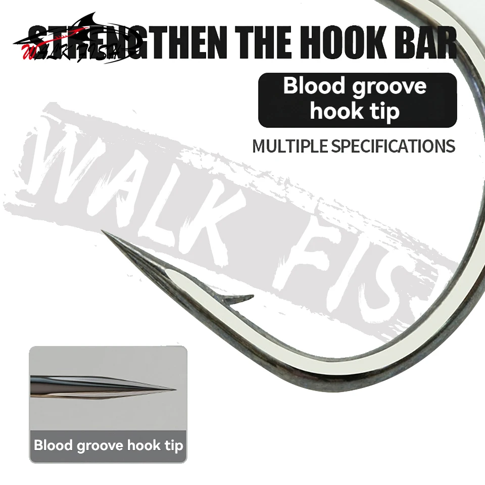 WALK FISH Ned Rig anzuelo 1,8g/2,7g/3,5g/4,2g/5g anzuelos de pesca con cabeza afilada palo gusano anzuelo de cebo suave para aparejos de pesca de lubina - imagen 2