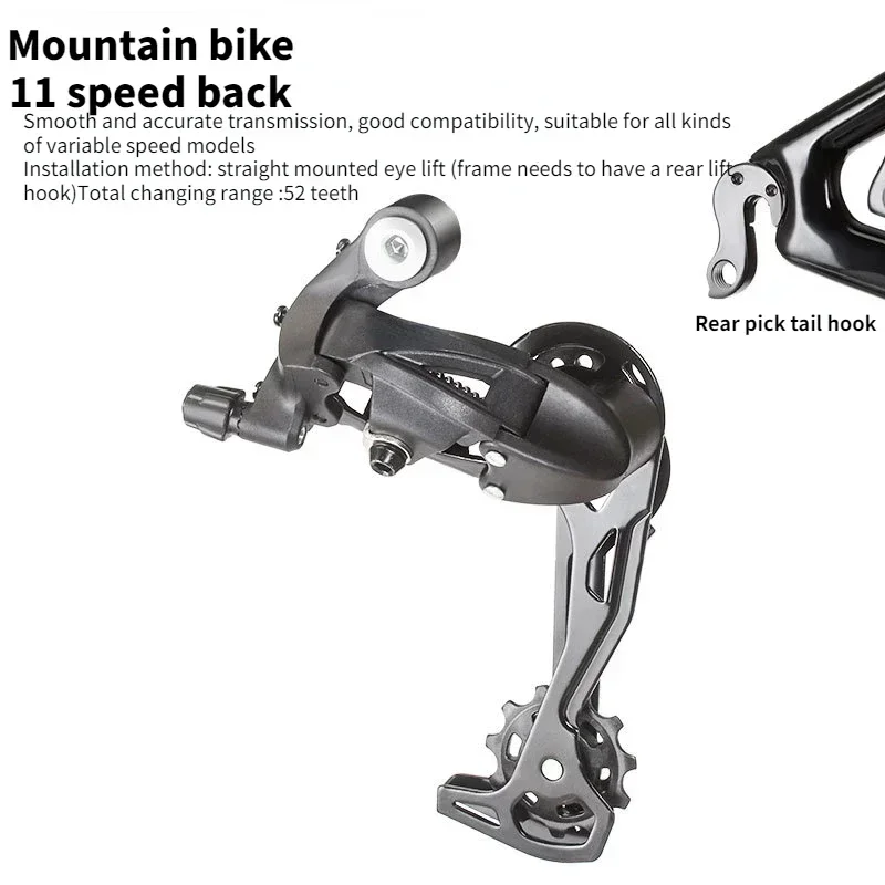 Retractor de bicicleta de montaña, 21 velocidades, 24 regulación de velocidad, 27 esferas de dedo trasero, 30S, bicicleta de carretera, transmisión 10/11, accesorio para bicicleta - imagen 5