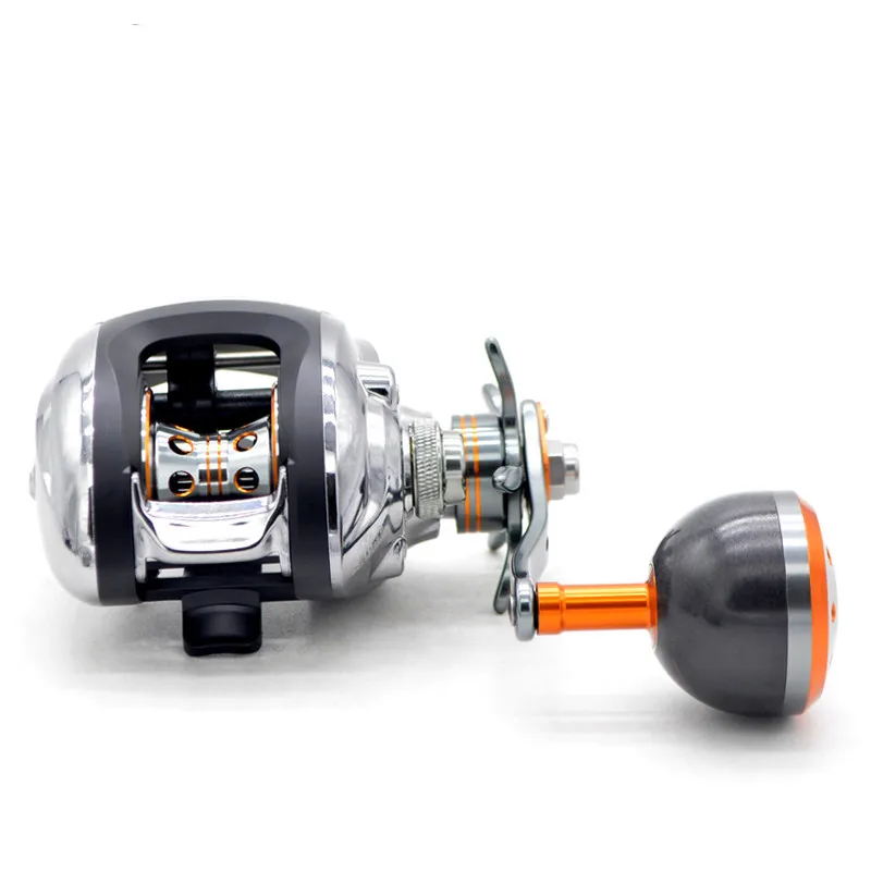 Mavllos-carrete de Baitcaster de pesca Casting, relación 6,3: 1, arrastre máximo 8KG/18lb, carrete de Baitcasting de pulpo para aparejos de carrete de Lucio - imagen 5