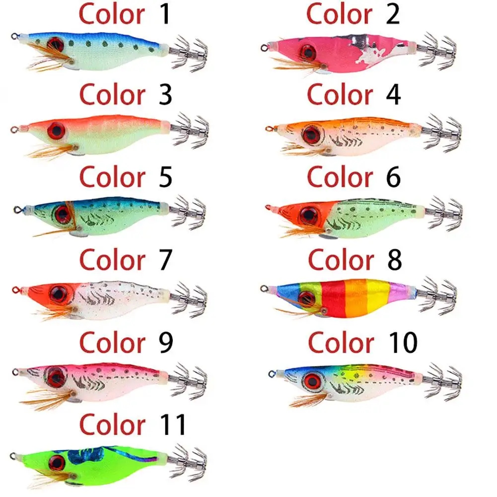 Señuelos de Pesca luminosos de 9,2g/10cm con gancho de doble capa, cebo de pesca colorido Premium, anzuelo de plantilla de pesca, cebo Artificial - imagen 2