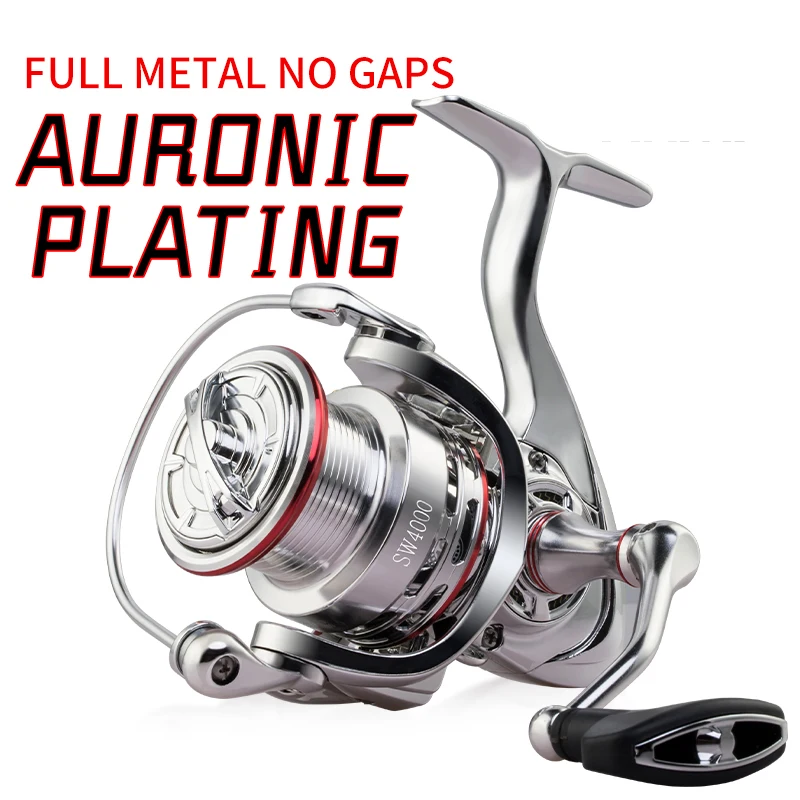 SW-carrete giratorio de pesca, accesorio de cara abierta, para Surf, agua salada, agua dulce - imagen 4