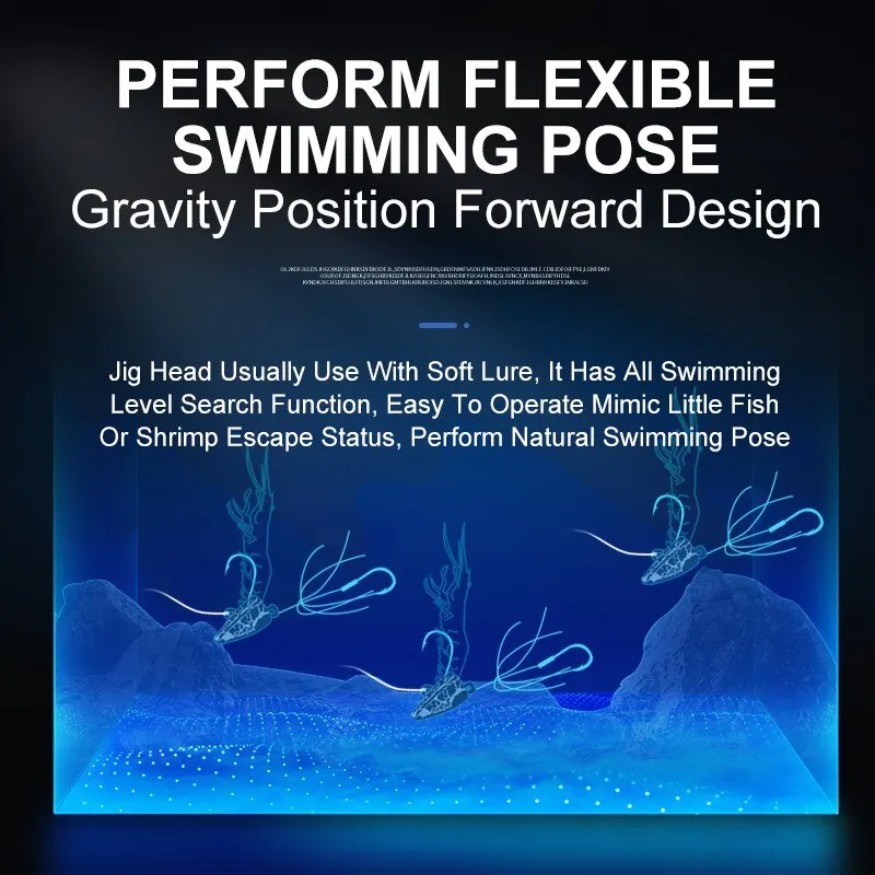 LEYDUN-SEÑUELOS de pesca de agua salada, cebo de Pesca de Mar de plomo, cebo de camarón de falda de goma, CONTROL profundo hasta Tenya Madai Jig Kabura - imagen 4