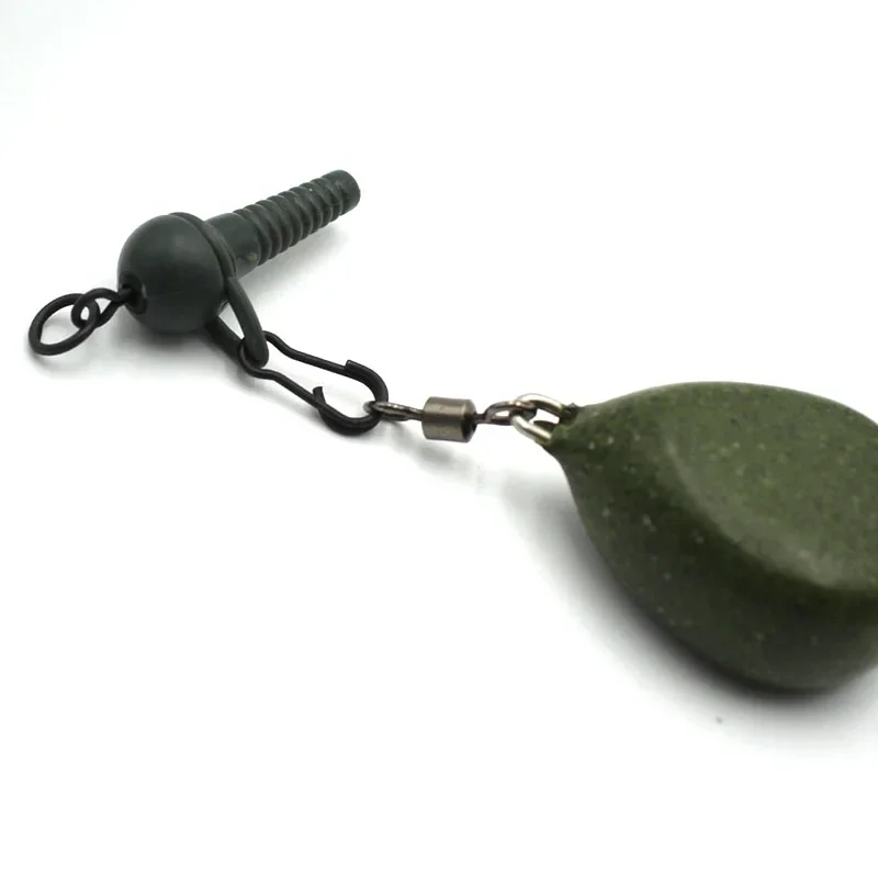 30 Uds. De Clips múltiples, Clip de enlace de plomo de cambio rápido, aparejo giratorio, accesorios de pesca de carpa, aparejos terminales, herramienta de equipo de pesca - imagen 5