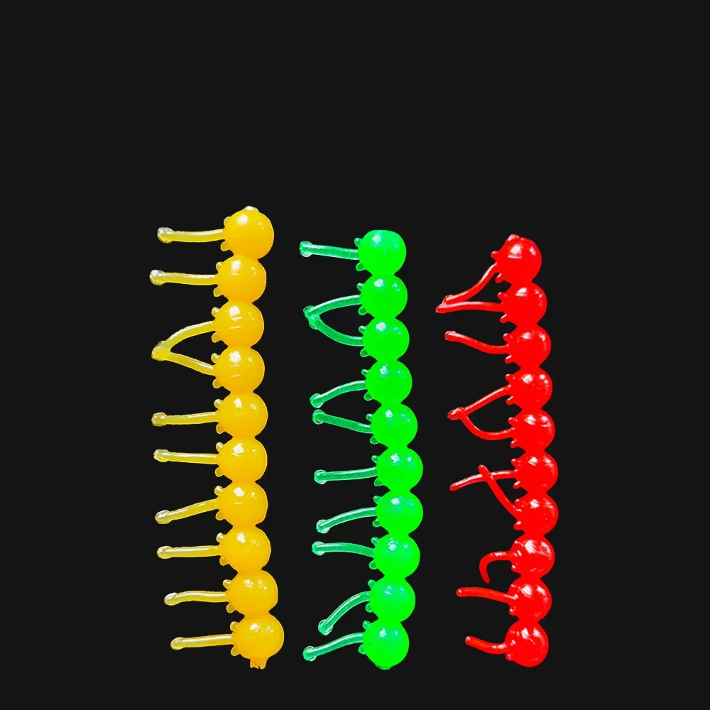 MUKUN-cebo suave con cuentas de maíz, 4mm, 6mm, cuentas de maíz flotantes, hierba, carpa, cebo Artificial de plástico suave de silicona para aparejos - imagen 3