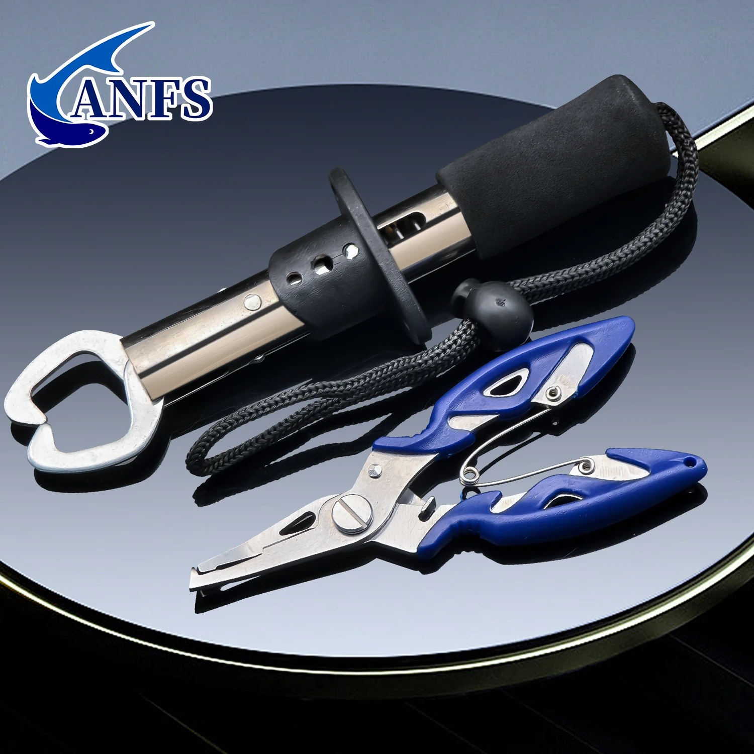 Pinza para labios de pesca multifunción con grip y quitaescamas - imagen 2