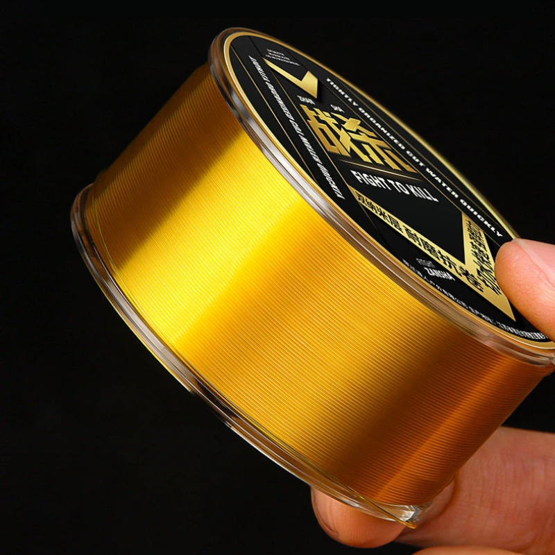 Sedal de Pesca de nailon de 220m, línea de Pesca de Taiwán, fuerte fuerza de tracción, antirizado, resistente al desgaste, súper suave - imagen 5