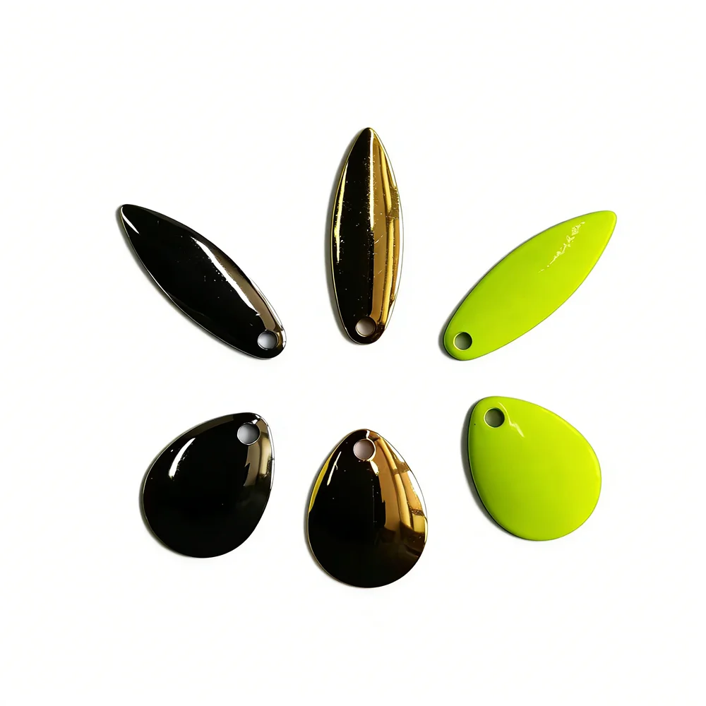 Spinnerbait de cuchara metálica con lentejuelas ruidosas para lubina - imagen 4