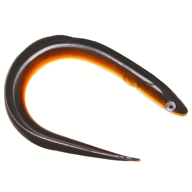 Señuelo de Anguila Artificial suave de 300mm y 58g de largo, Swimbait, Anguila eléctrica Artificial, cebo suave, simulación de peces de agua salada, carpa, bagre, lubina - imagen 5