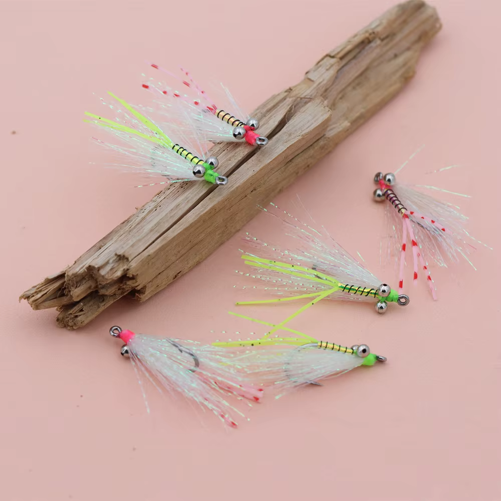 Crazy Charlie Wifreo #4 – Acero inoxidable para Bonefish y Tarpon - imagen 5