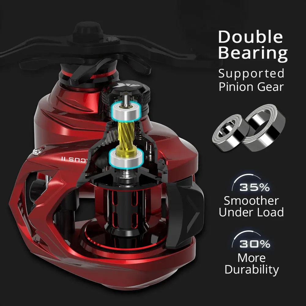 KastKing Spartacus II Ultra – Carrete spinning 8KG 7+1 rodamientos - imagen 5