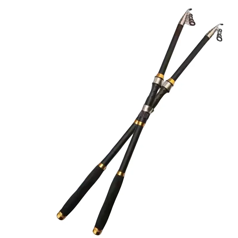 Caña de pescar giratoria telescópica EVA ultraligera Mini alimentador de carpa caña de viaje de mar portátil 1,8 M 2,1 M 2,4 M 2,7 M 3,0 M 3,6 M - imagen 2