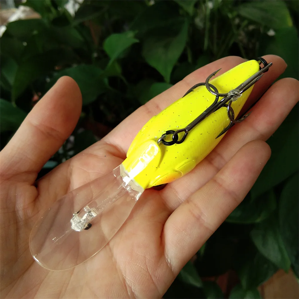 TSURINOYA-señuelo de pesca flotante, cebo duro Artificial Crazy Wobbler, manivela de fundición larga, 3 piezas, 60mm, 16,6g, 0-3m - imagen 3
