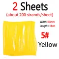 2 Sheets Color 5