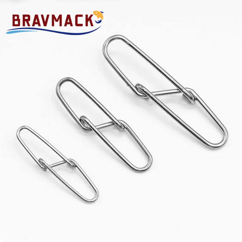 50-100 Uds. Pin de diamante de acero inoxidable pesca giratorio Snap señuelo de pesca Pin conector de señuelo de pesca accesorios de pesca - imagen 4