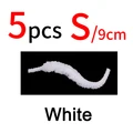 5pcs white S