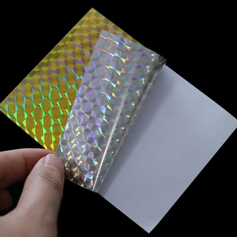 Pegatinas holográficas brillantes para diseños creativos y llamativos