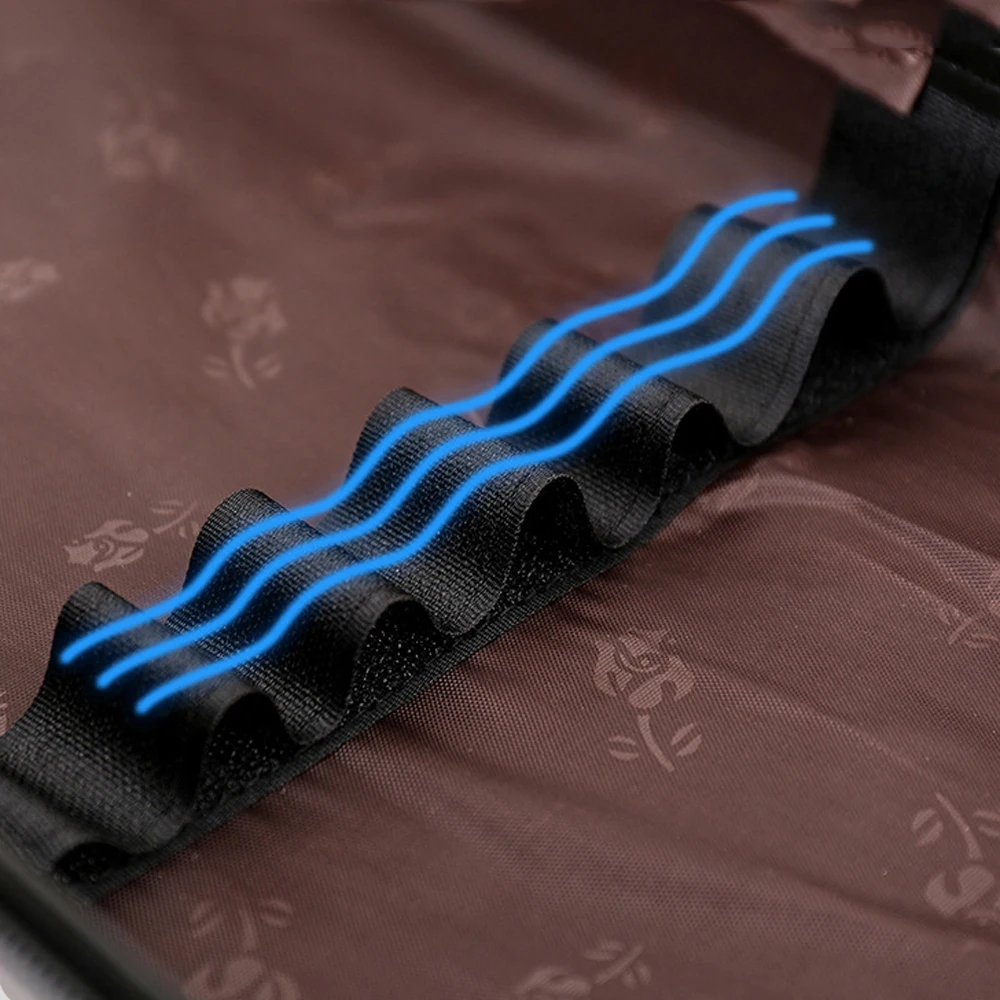 Bolsa de pesca al aire libre de ABS, bolsa de caña de concha dura de alta resistencia, mochila impermeable de 130CM, equipo de pesca de carpa marina, estuche de almacenamiento, novedad - imagen 3