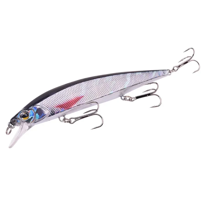 Señuelo de Pesca flotante, 1 unidad, 14cm/18,5g, ojos 3D, Wobbler, Crankbaits, perca, Pesca, cebo Artificial para Lucio, carpa, Swimbait - imagen 5