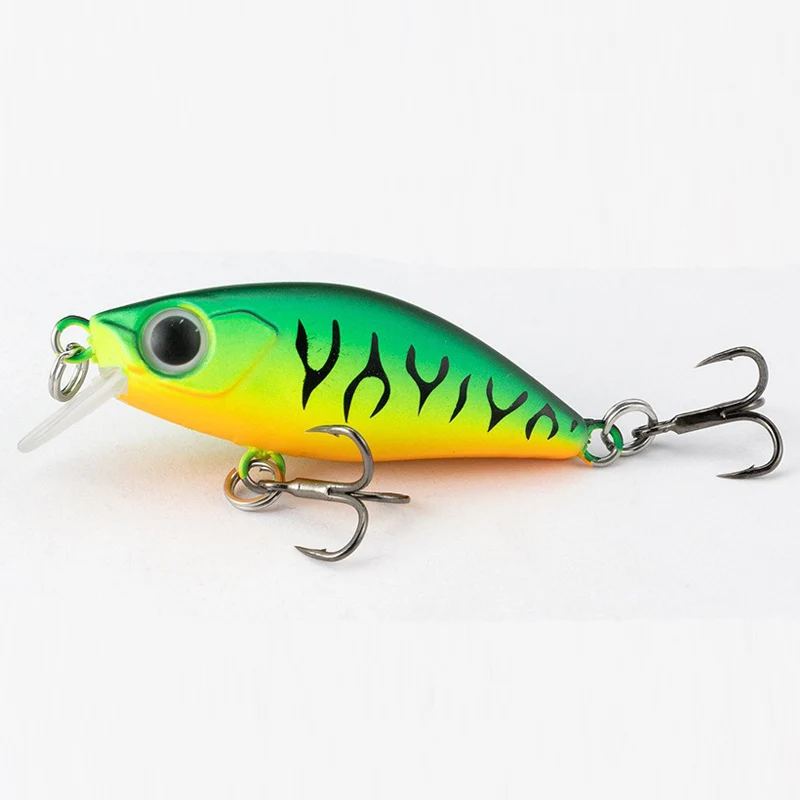 1 Uds Mini Minnow Señuelos de Pesca Wobblers 5cm 4,5g hundimiento cebo duro de plástico Artificial Crankbait Jerkbait Pesca aparejos de lubina - imagen 4