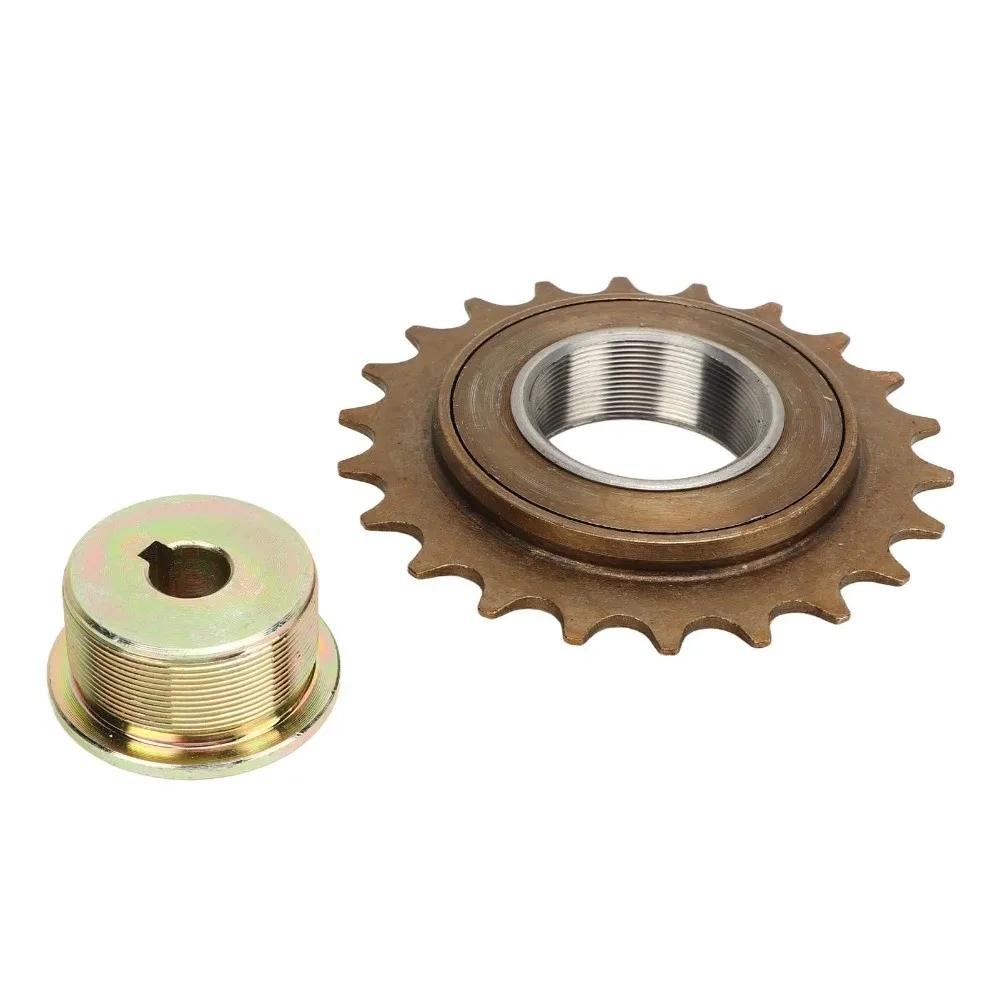 Juego de adaptadores de rueda libre de hierro, fácil instalación, piñones de bicicleta eléctrica 16T/22T para Motor MY1016Z MY1016 MY1018 MY1020, 1 Juego