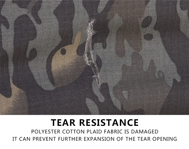 Camisa táctica de combate, rodilleras, pantalones de caza, Softair, Paintball, uniforme de entrenamiento de senderismo, ropa de trabajo transpirable al aire libre - imagen 5