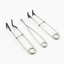 Removedor de anzuelos de pescado portátil de acero inoxidable, abrazadera tipo cruz, herramienta de pesca con apertura de Boca de pescado, equipo de pesca práctico