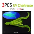 3pcs UV Chartreuse